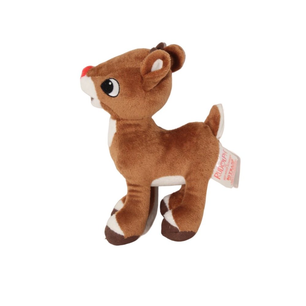 Rodolph The Red Nose Reindeer Plush 6" Stuffed Animal Toy Christmas Holiday - Picture 2 of 5